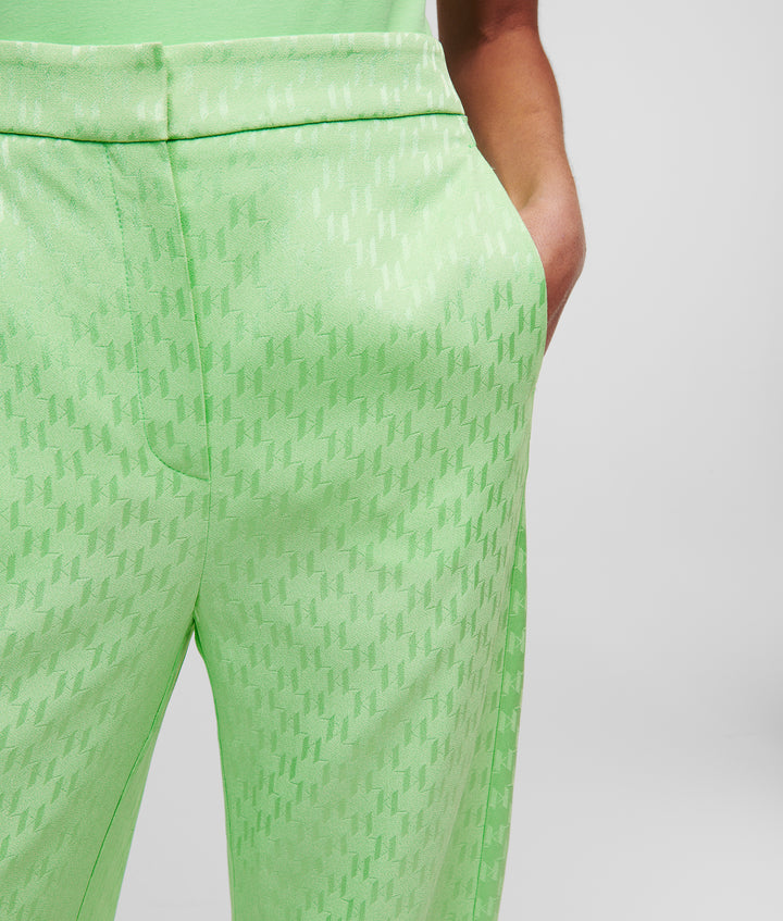 HUN'S PICK MONOGRAM PANTS