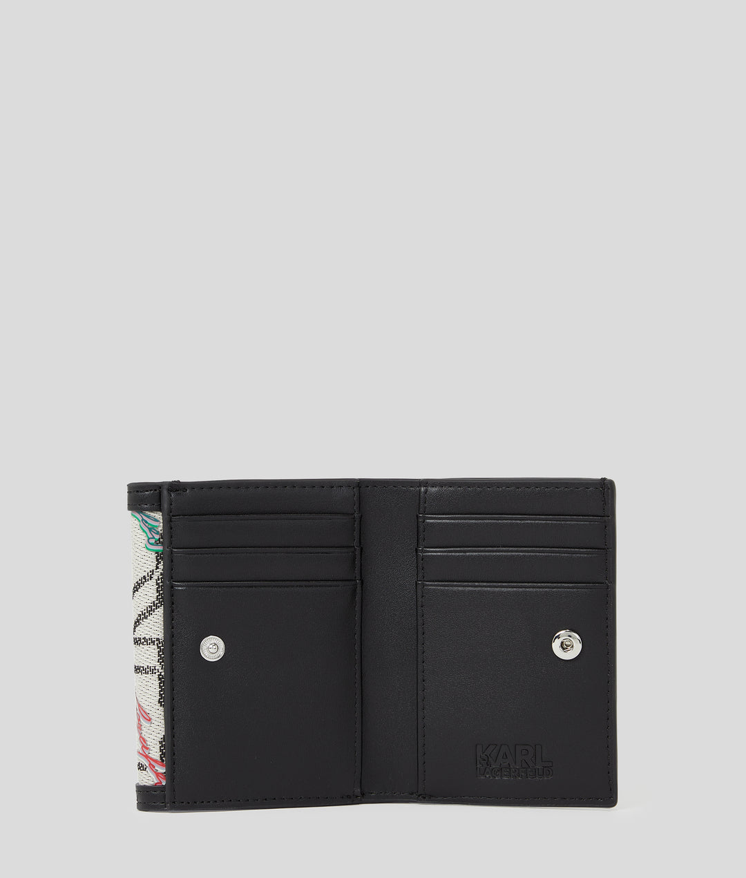 K/MONO SIGN SMALL WALLET