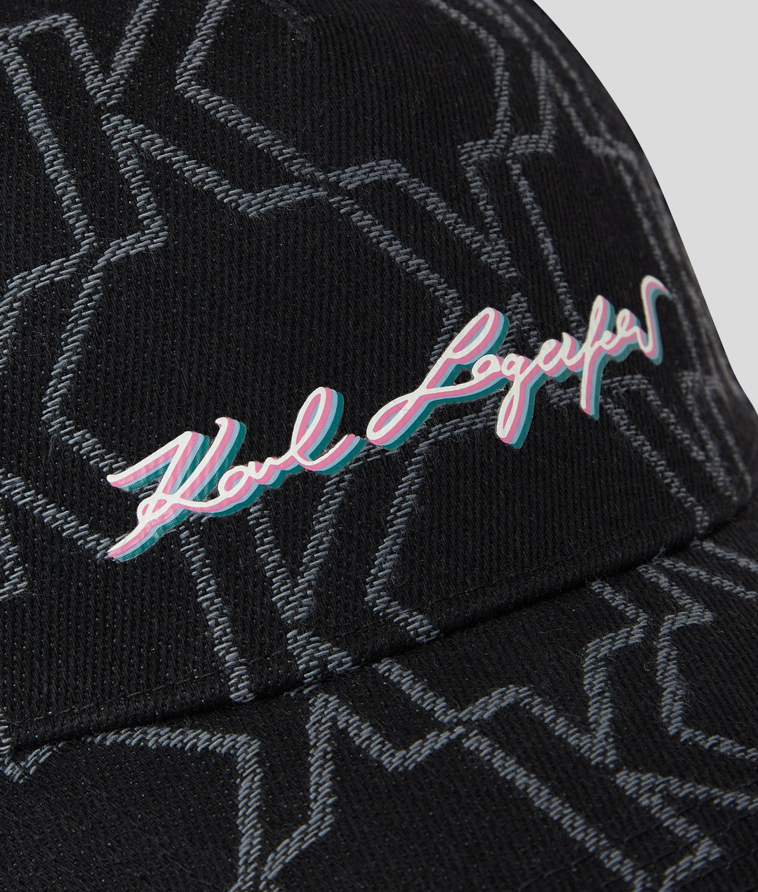 K/MONOGRAM SIGNATURE CAP