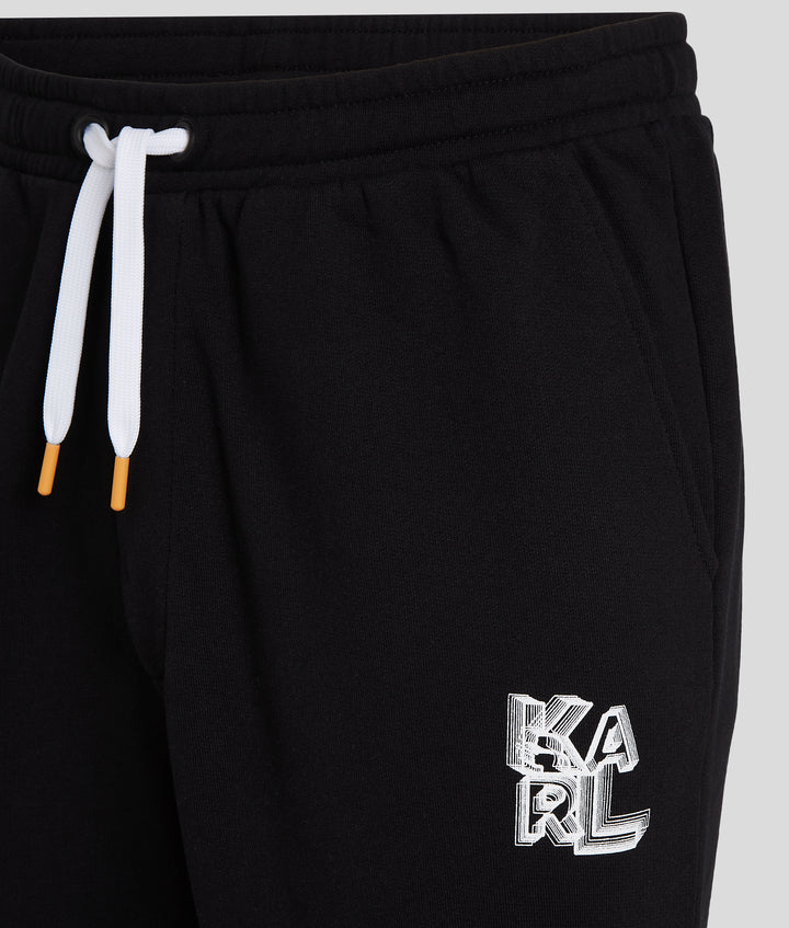 3D EFFECT LOGO SWEATPANTS