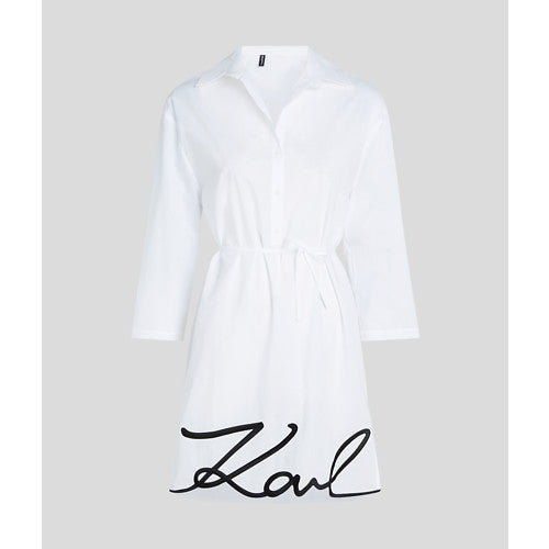 KARL DNA SIGNATURE BEACH DRESS