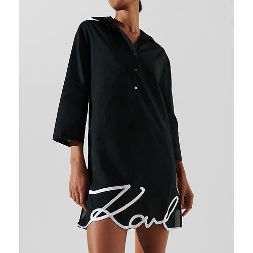 KARL DNA SIGNATURE BEACH DRESS