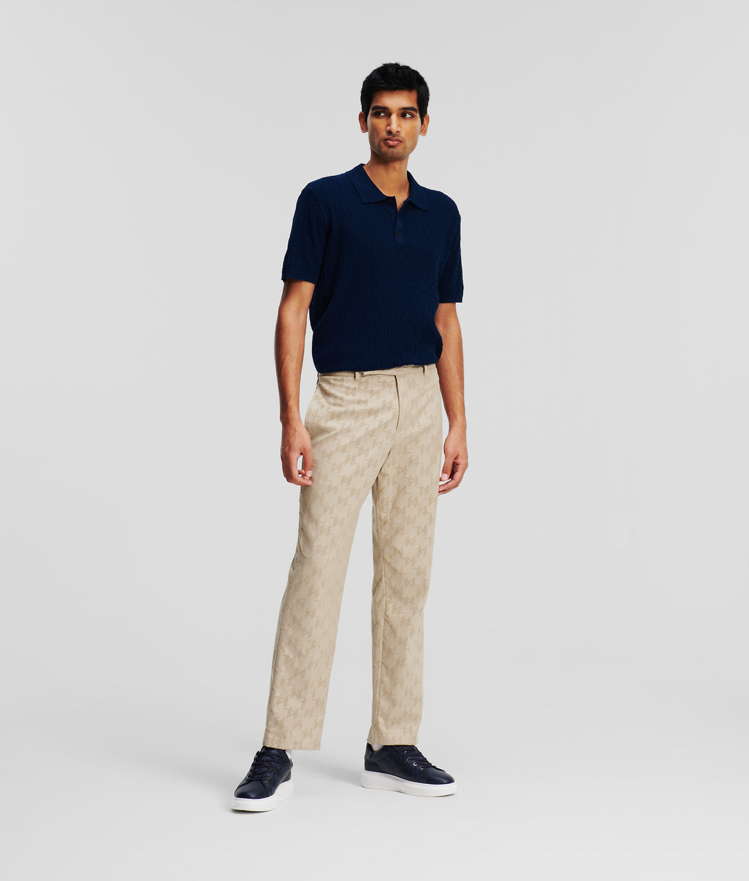 HUN'S PICK KL PERFORATED PANTS