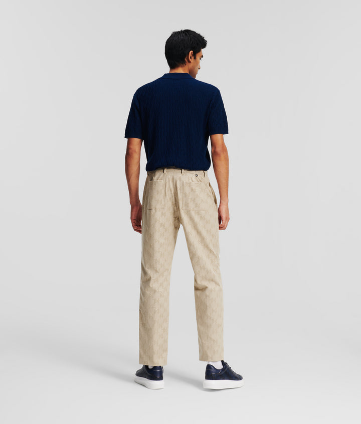 HUN'S PICK KL PERFORATED PANTS