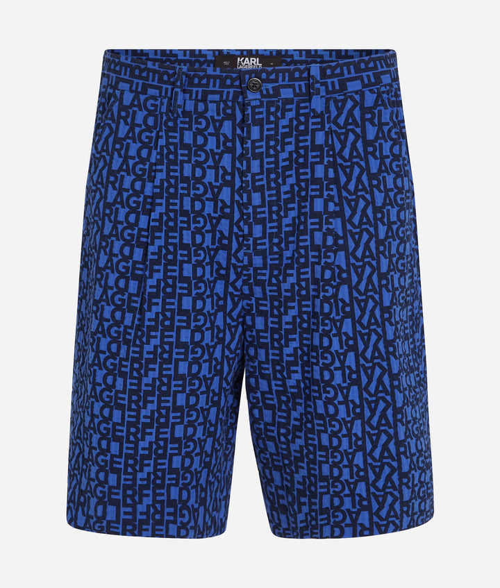 AOP LOGO SEERSUCKER SHORTS