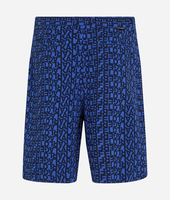 AOP LOGO SEERSUCKER SHORTS