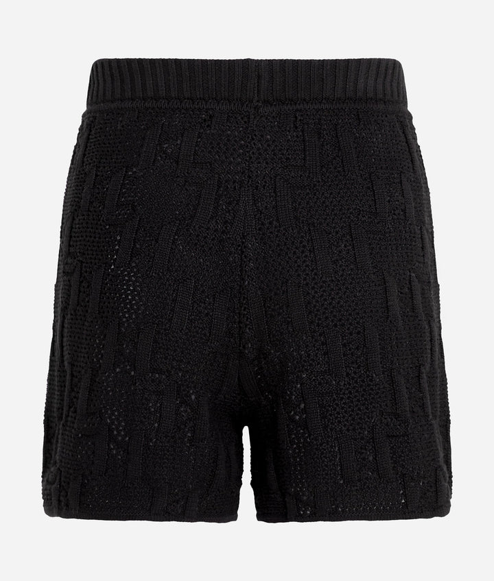 MONOGRAM KNIT SHORTS