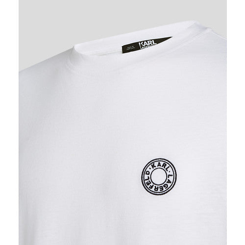 SMALL CIRCLE LOGO LINEN TEE