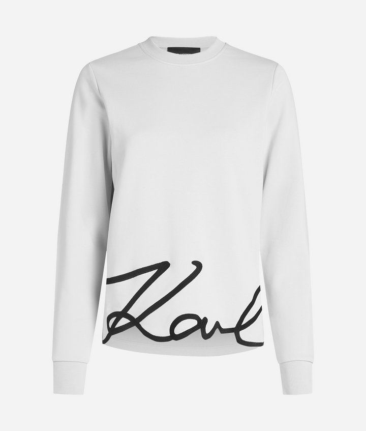 HEM SIGNATURE SWEATSHIRT