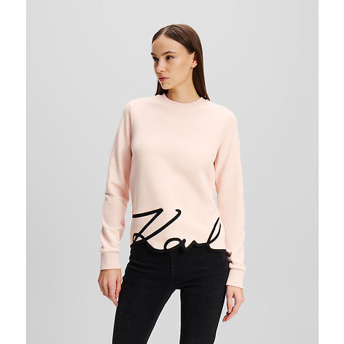 HEM SIGNATURE SWEATSHIRT