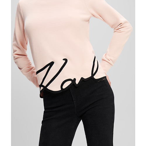 HEM SIGNATURE SWEATSHIRT