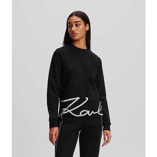 HEM SIGNATURE SWEATSHIRT