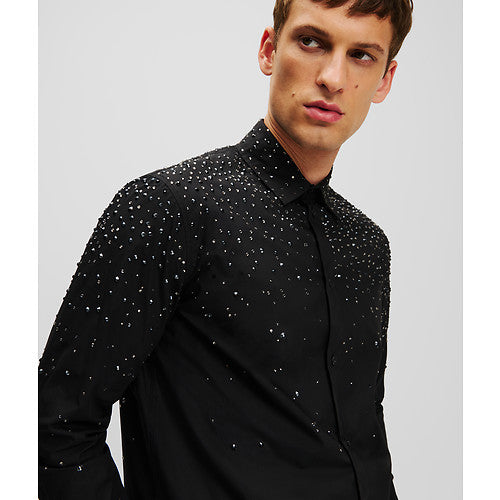 RHINESTONE DEGRADE SHIRT