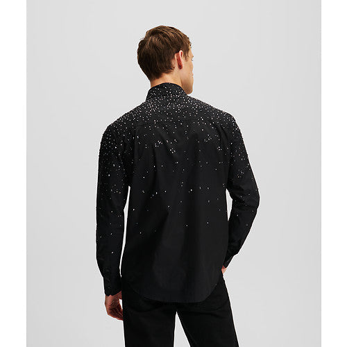 RHINESTONE DEGRADE SHIRT