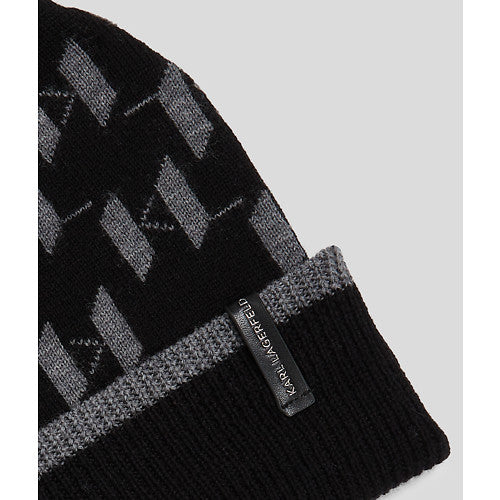 K/MONOGRAM BEANIE