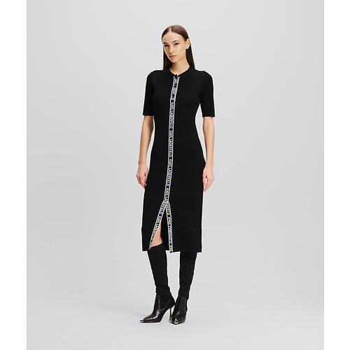 SSLV LOGO KNIT DRESS