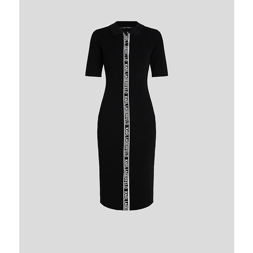 SSLV LOGO KNIT DRESS