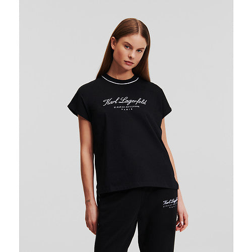 HOTEL KARL CAP SLEEVE T-SHIRT