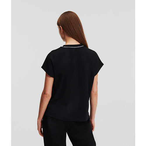 HOTEL KARL CAP SLEEVE T-SHIRT