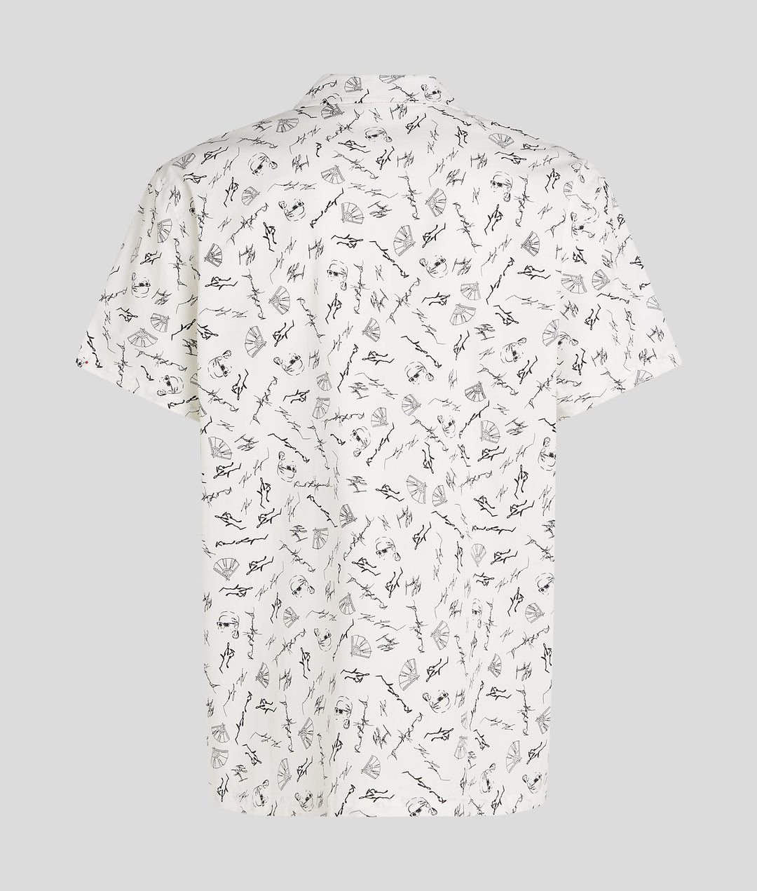 K-SKETCH AOP POPLIN SHIRT