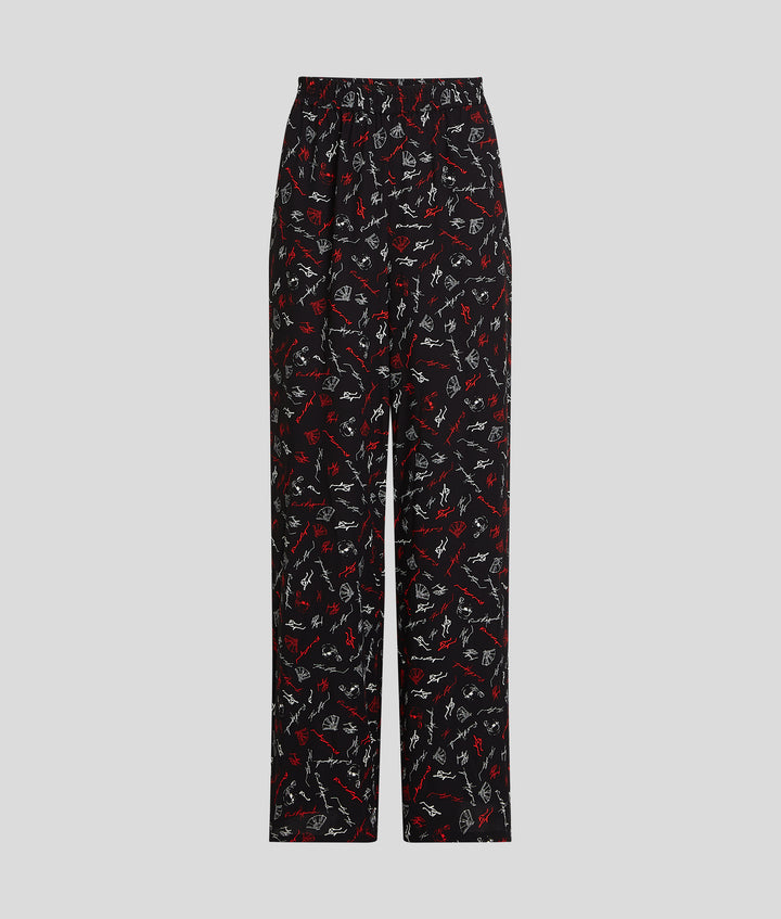 K-SKETCH AOP PULL ON PANTS