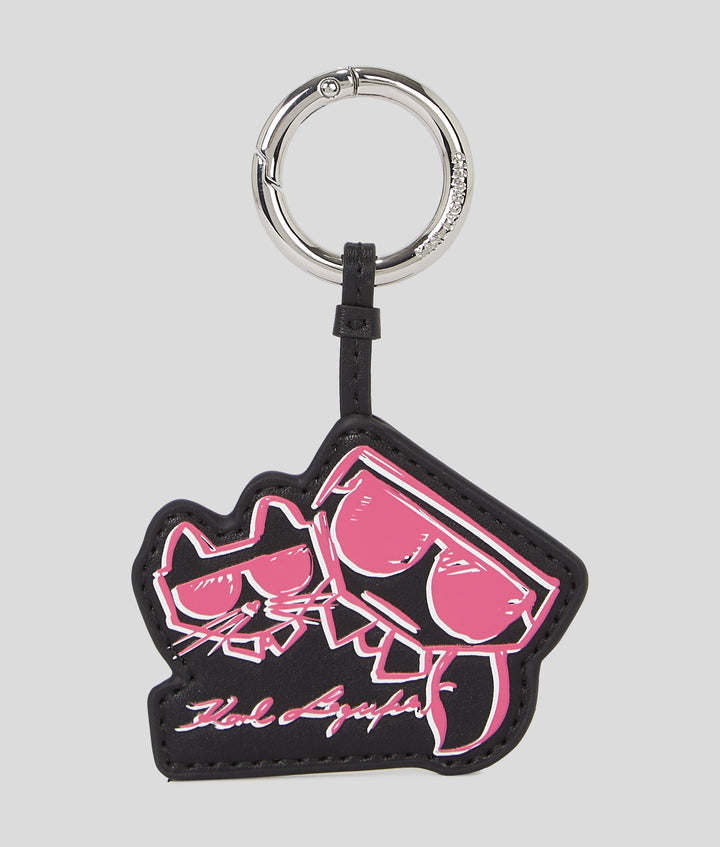 K/KOCKTAIL SKETCH KEYCHAIN