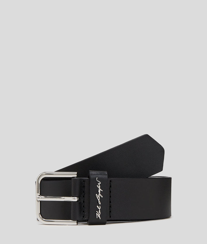 K/STYLE LEATHER BELT