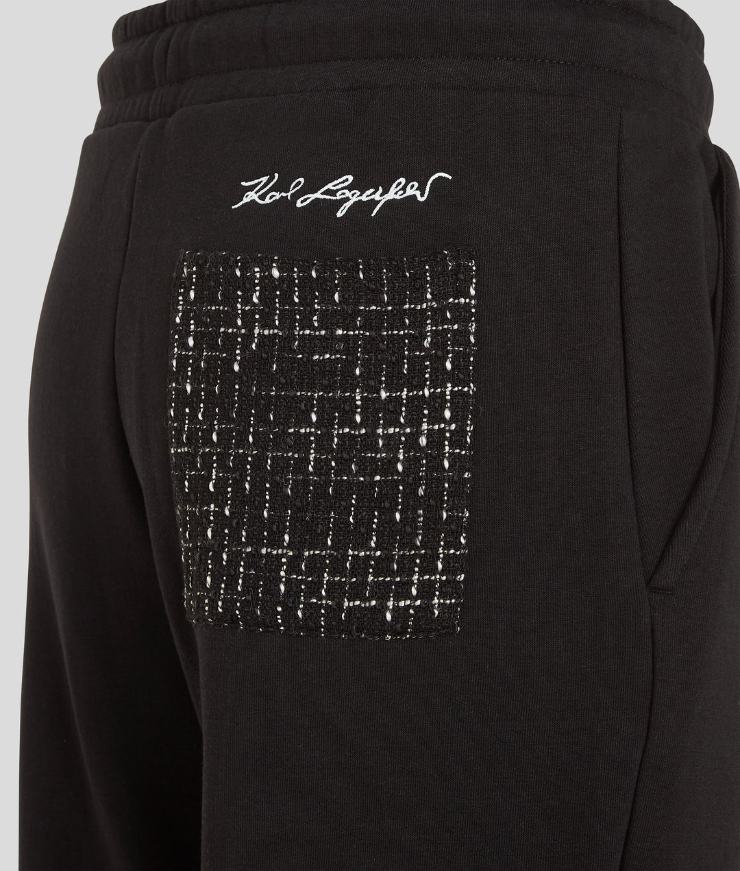 BOUCLE POCKET SWEATPANTS