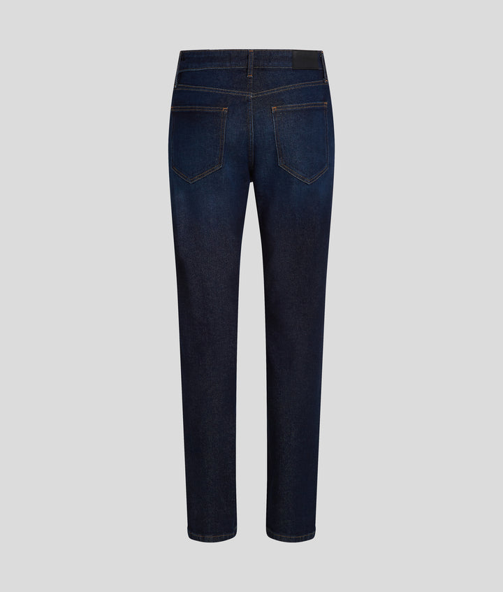 MID BLUE STRAIGHT JEANS