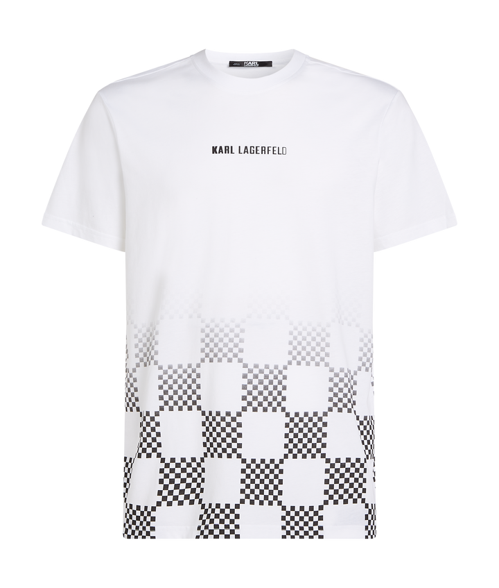 CHECKBOARD DEGRADE T-SHIRT