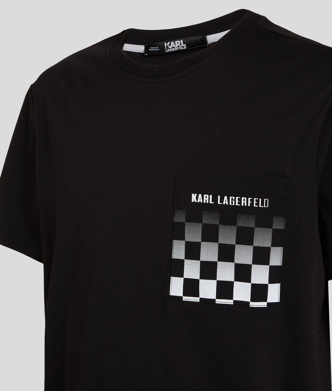 CHECKBOARD POCKET T-SHIRT