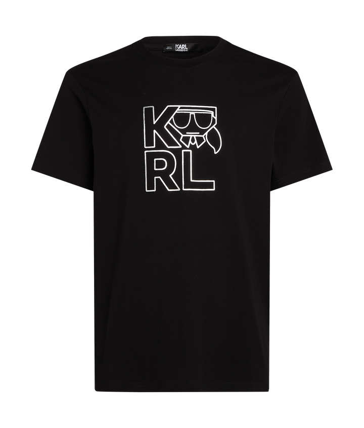 SILVR KOCKTAIL BLK LOGO TSHIRT