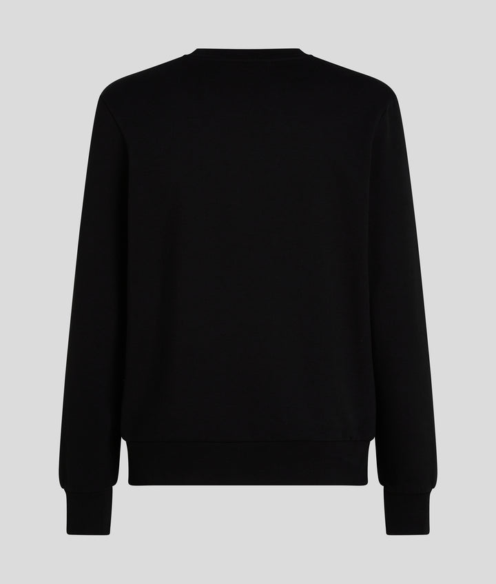 BOUCLE POCKET SWEATSHIRT