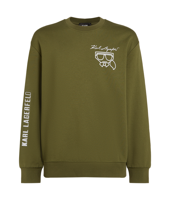 DOUBLE LOGO SWEATSHIRT