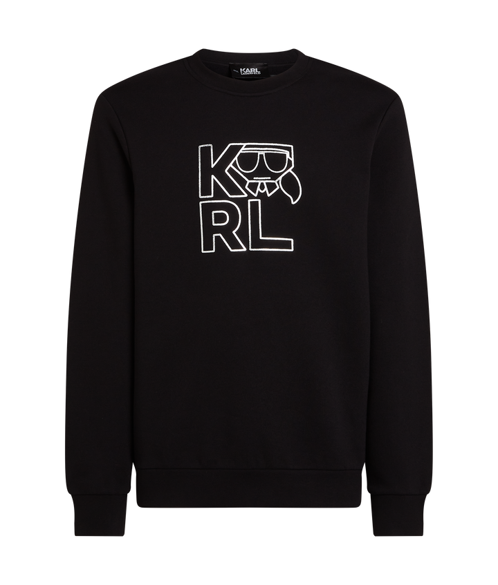 SLVR KOCKTAIL BLK LG SWTSHIRT