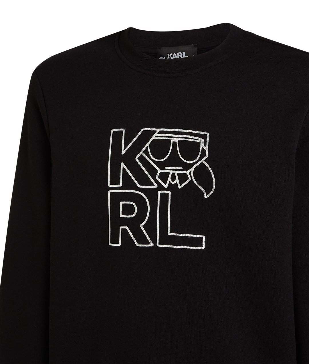 SLVR KOCKTAIL BLK LG SWTSHIRT