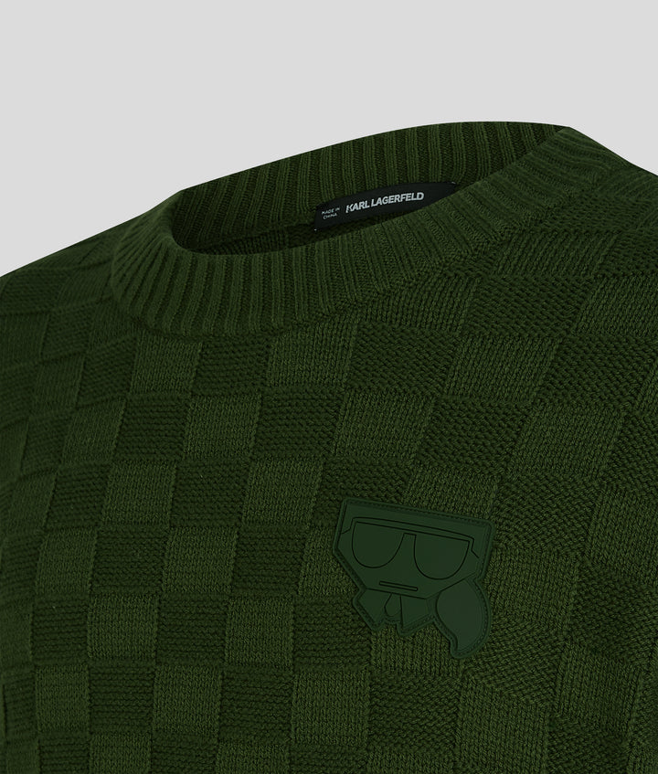 KOCKTAIL RUBBER PATCH KNIT