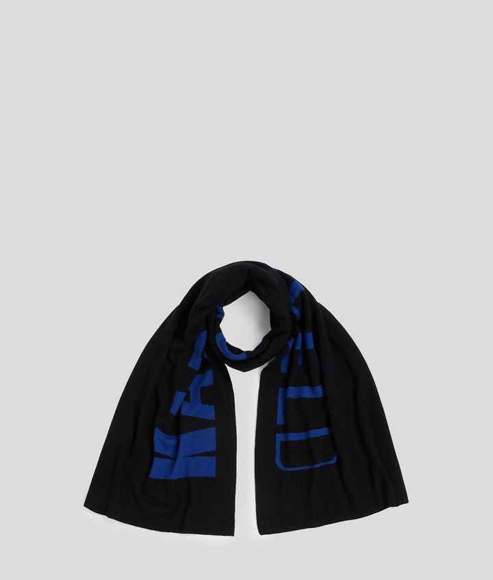 ELONGATED LOGO SCARF