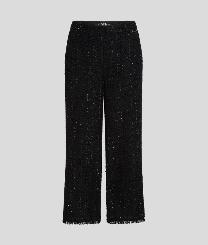 SPARKLE BOUCLE PANTS