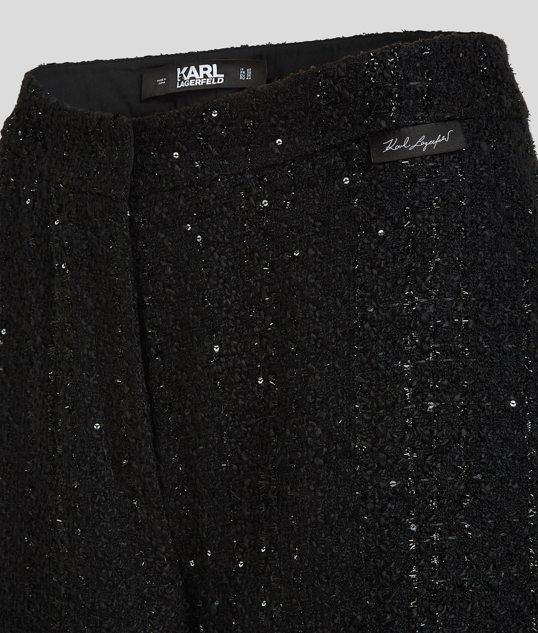 SPARKLE BOUCLE PANTS