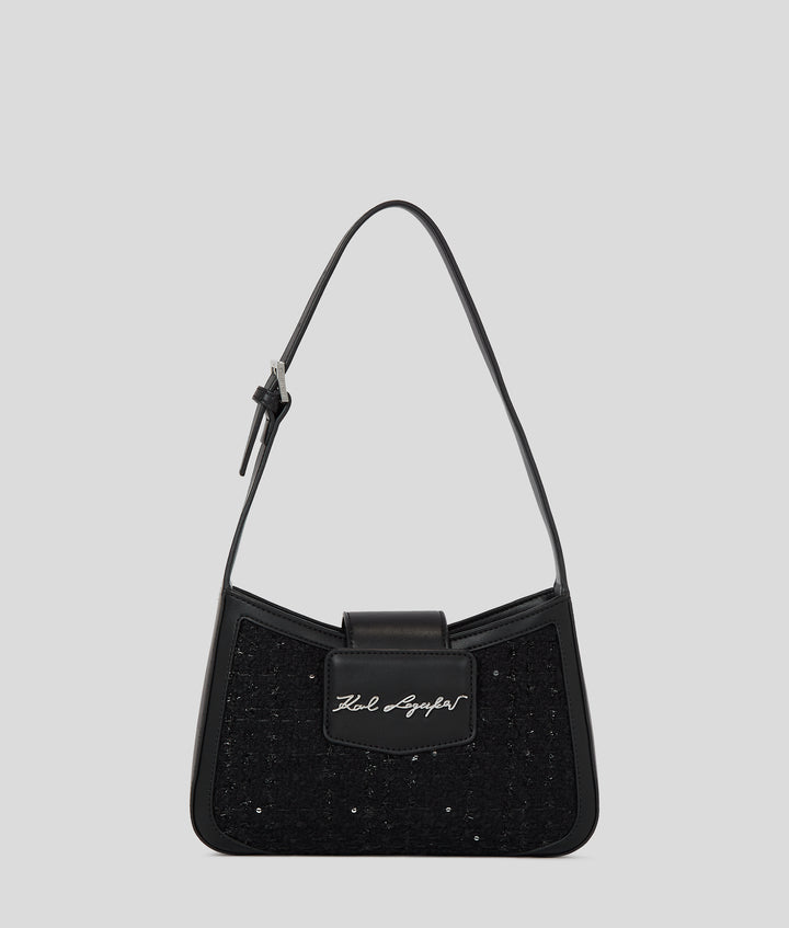 K/ARROW BOUCLE SHOULDER BAG