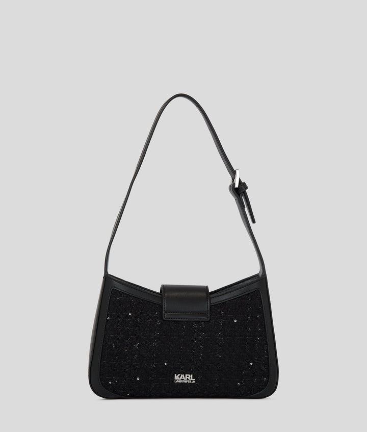 K/ARROW BOUCLE SHOULDER BAG