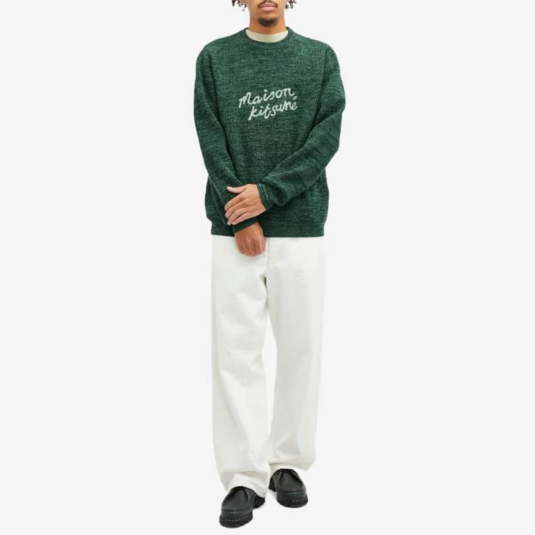 MAISON KITSUNE HANDWRITING COMFORT JUMPER