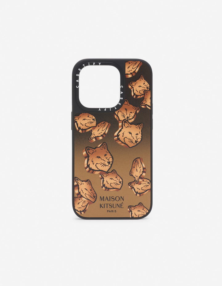 MAISON KITSUNE x CASETIFY IPHONE 15 PRO GLAM FOX MAGSAFE CASE COPPER-IPHONE 15 PRO