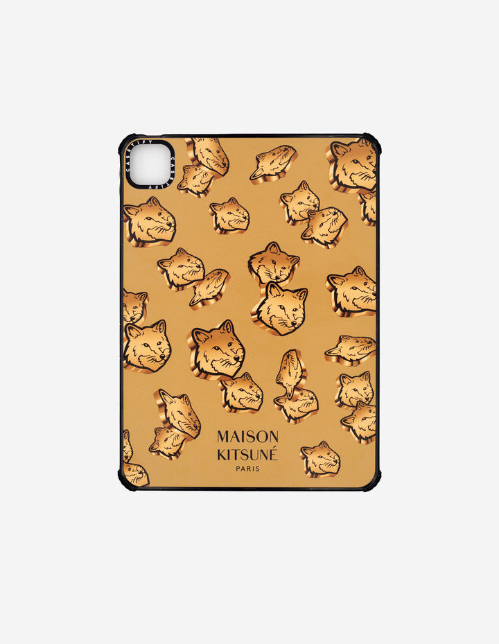 MAISON KITSUNE x CASETIFY IPAD PRO 11" GLAM FOX ULTRA IMPACT CASE COPPER