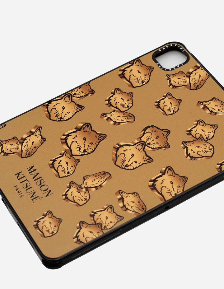 MAISON KITSUNE x CASETIFY IPAD PRO 11" GLAM FOX ULTRA IMPACT CASE COPPER