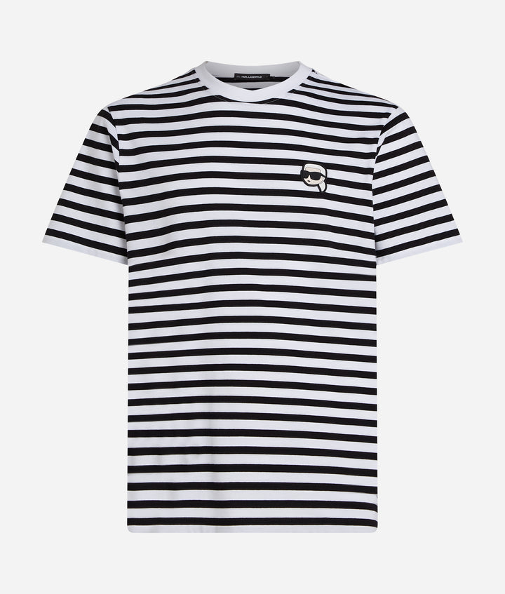 IKON STRIPED T-SHIRT