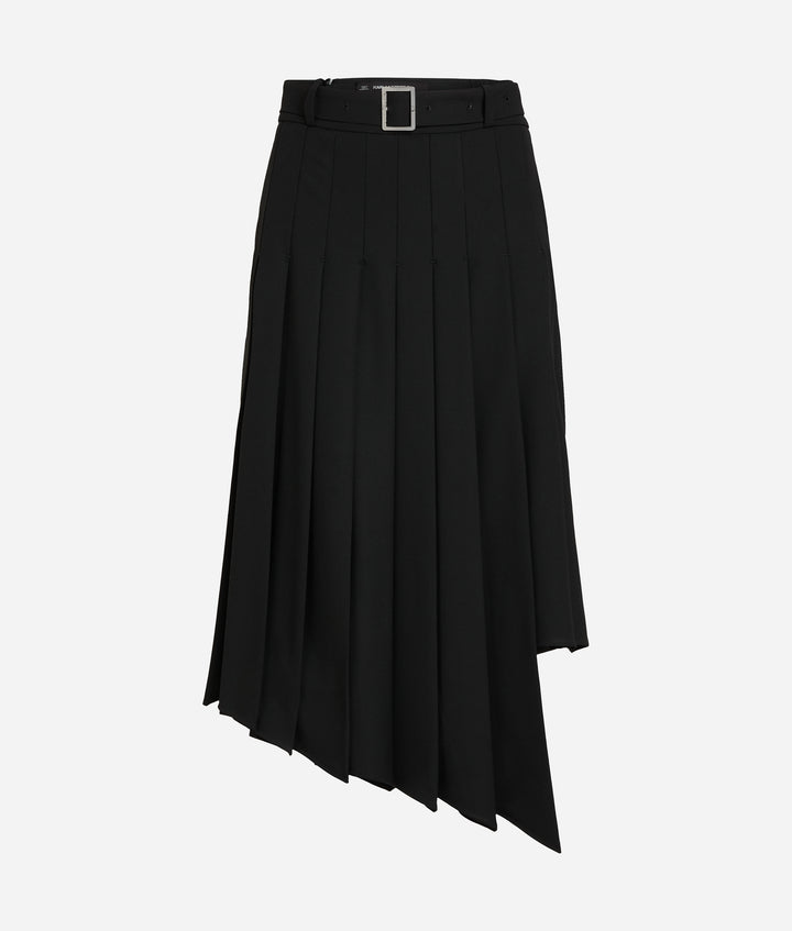 PLEATED WOVEN SKIRT