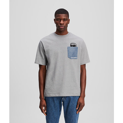 IKON DENIM POCKET T-SHIRT