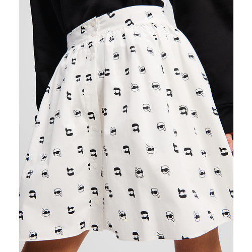 IKON AOP MINI SKIRT